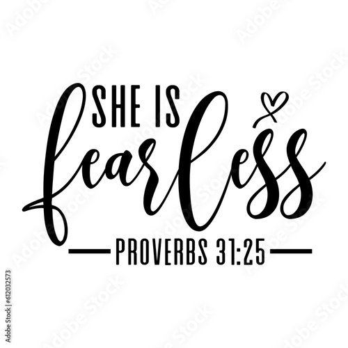 She is Fearless svg