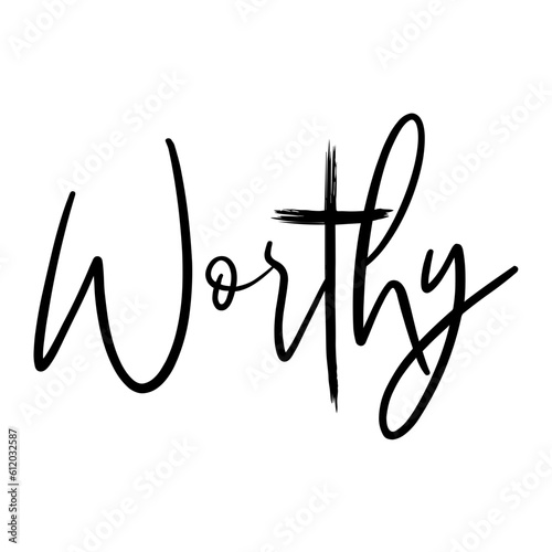 Worthy svg