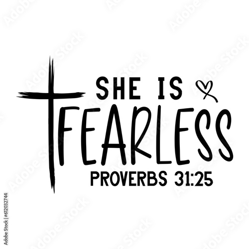 She is Fearless svg