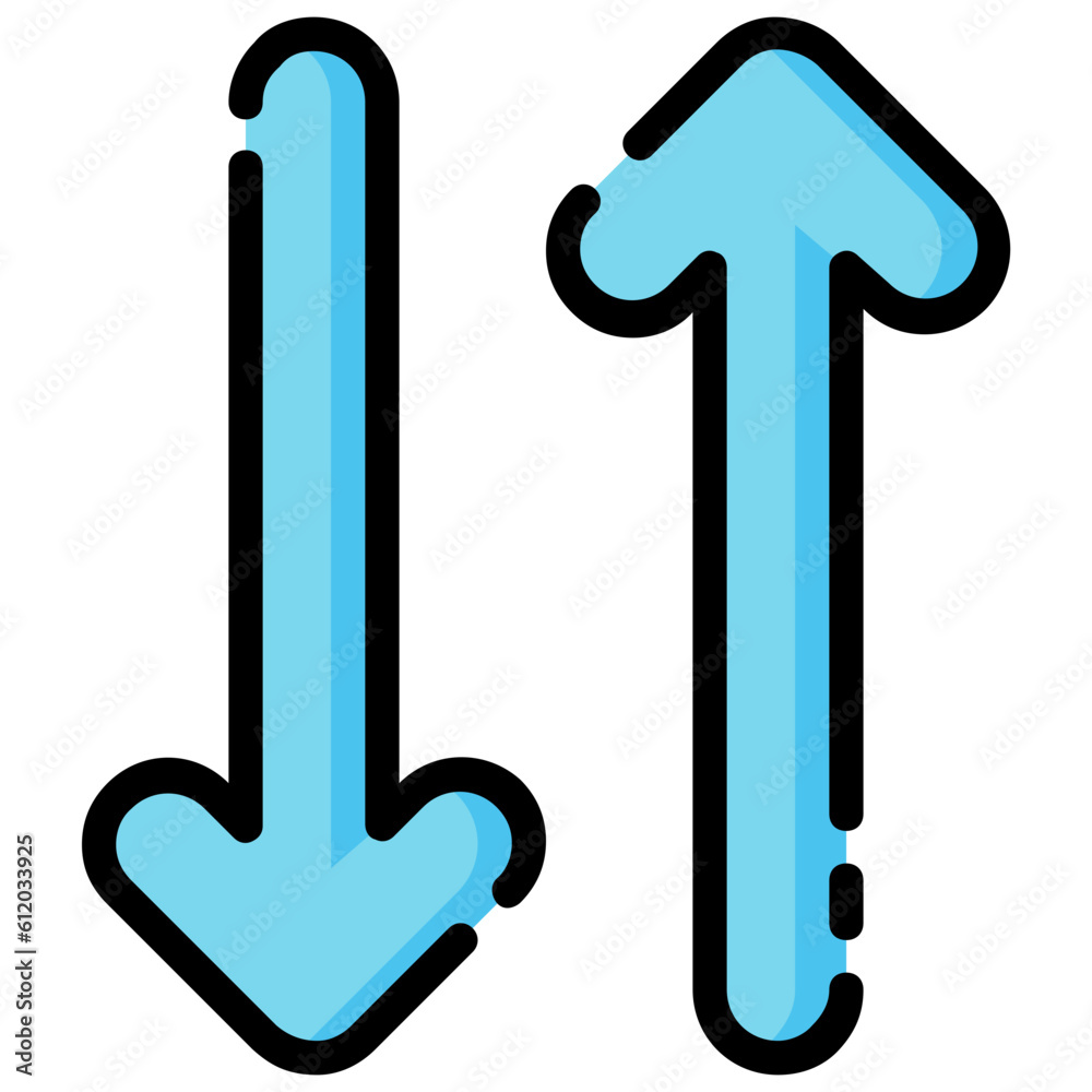 passing arrow filled outline vector icon