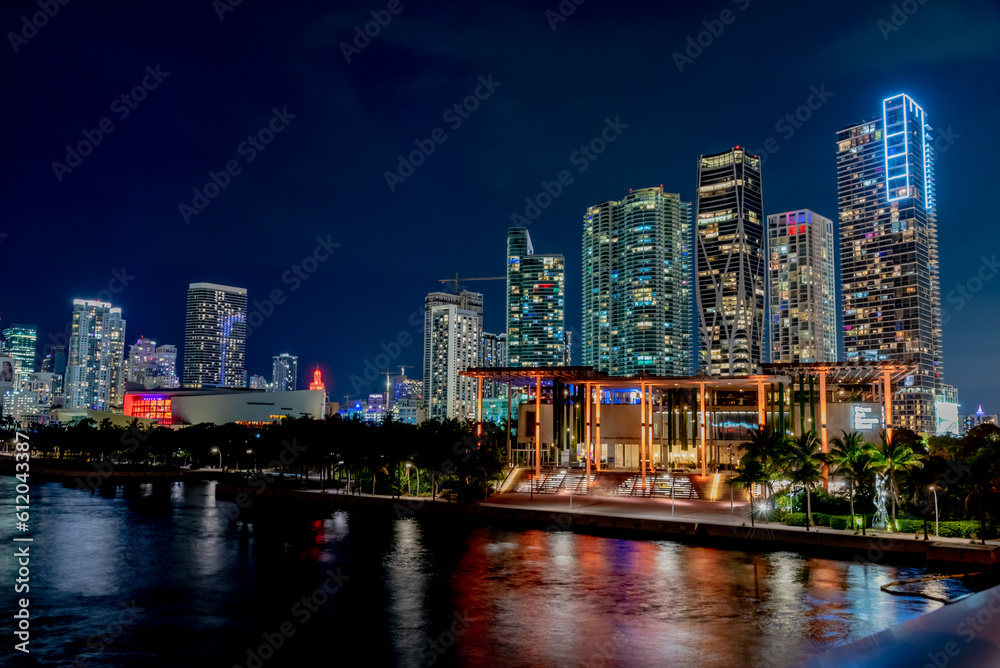 Obraz premium view of Miami city in Florida USA