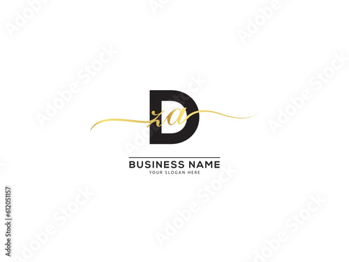 Minimalist Dza Luxury Logo Vector Template For Your Company