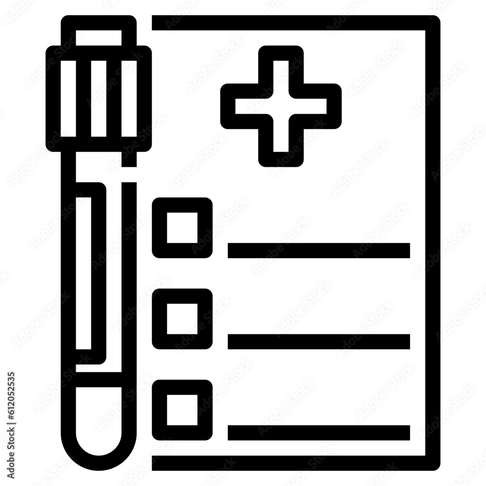 Obraz premium blood report
