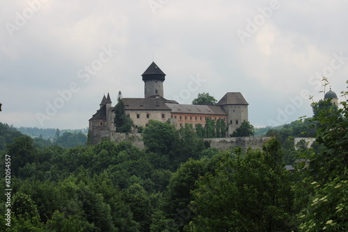 castle in the mountains