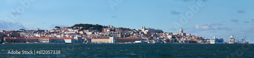Panoramic view of the city of Lisbon