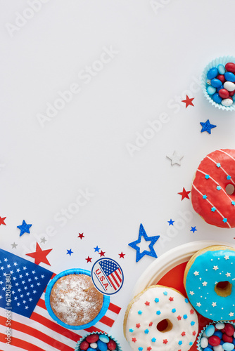 Картината върху платно America's Independence Day with a saccharine jubilation