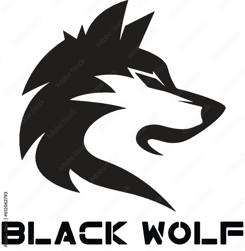 wolf black logo
