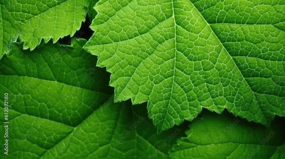 green leaf background