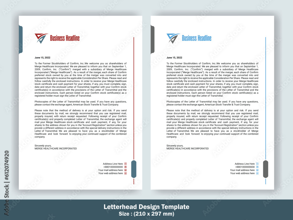 Letterhead Letterhead