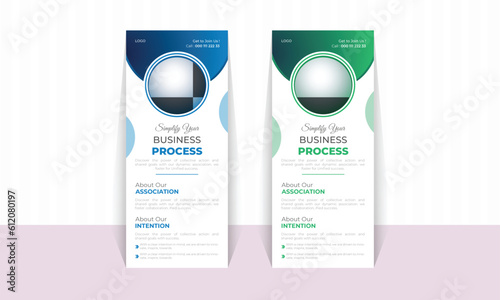 Corporate Roll up banner design template for restaurant, banner, and advertisement vector illustration.menu flayer, business flayer, food promotion ready print a4 size with editable shape
