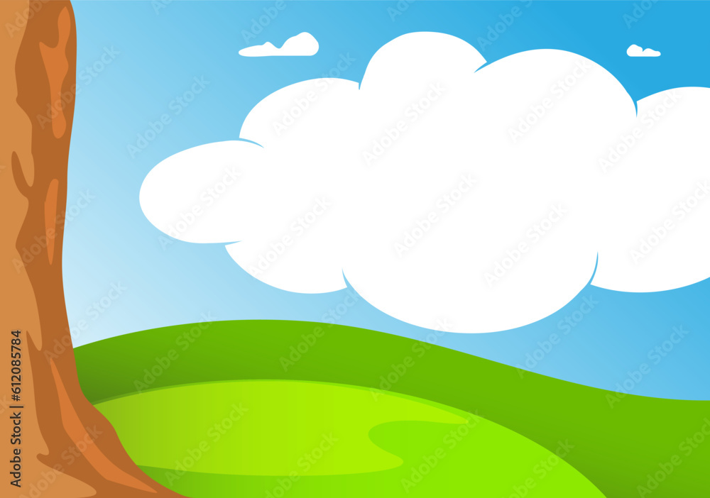 nature foliage tree day summer serenity cute clouds message text writable space art concept nature foliage tree day summer serenity cute clouds message text writable space art concept