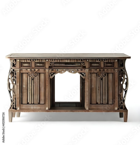 antique wooden cabinet