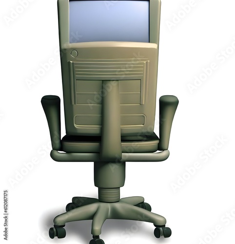 office chair isolated on white