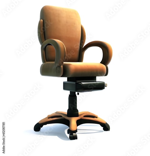 office chair isolated on white