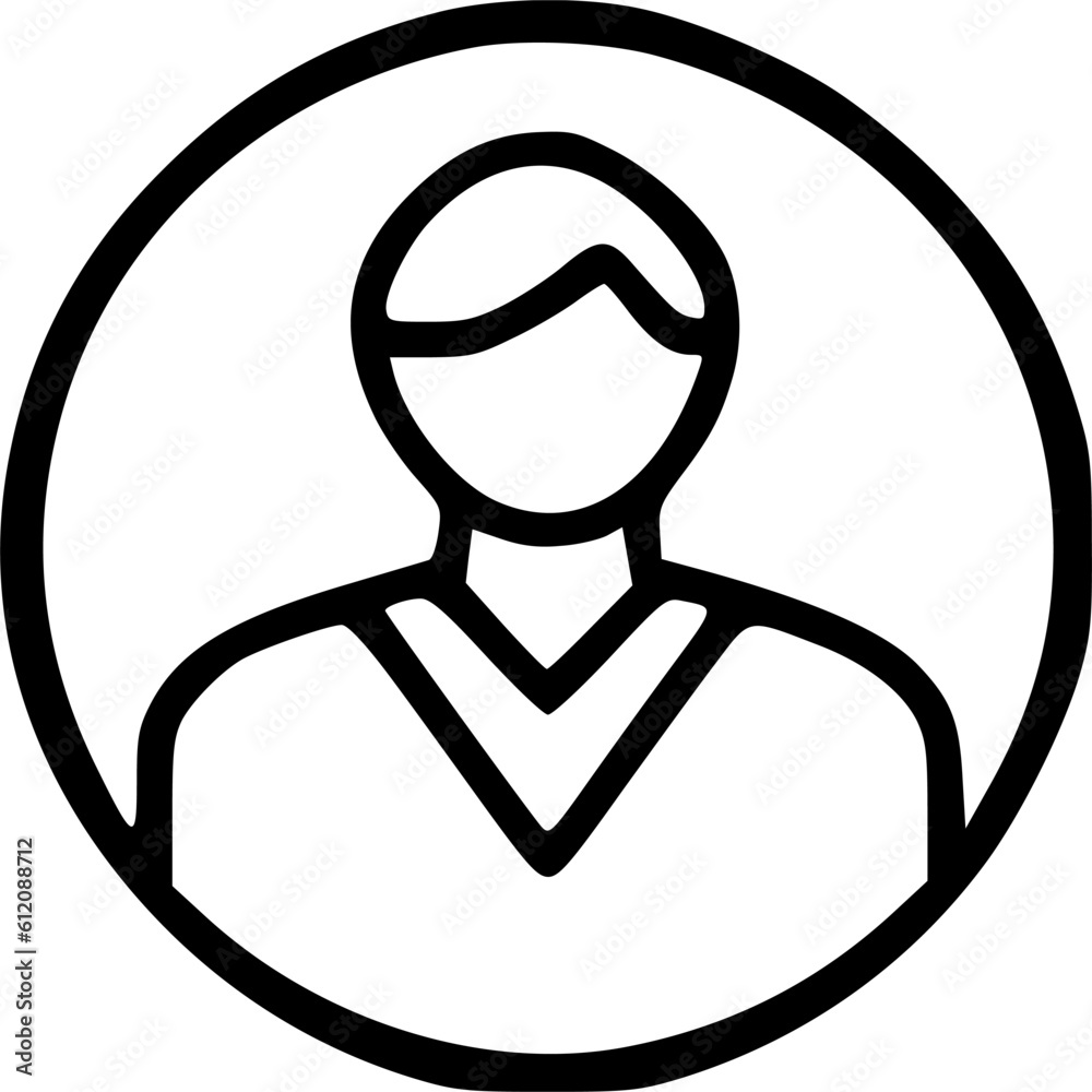 Certified person outline icon. Approved user linear manner sign for mobile concept and web design. man with medal simple line vector icon. symbol, logo illustration. pixel perfect vector artwork