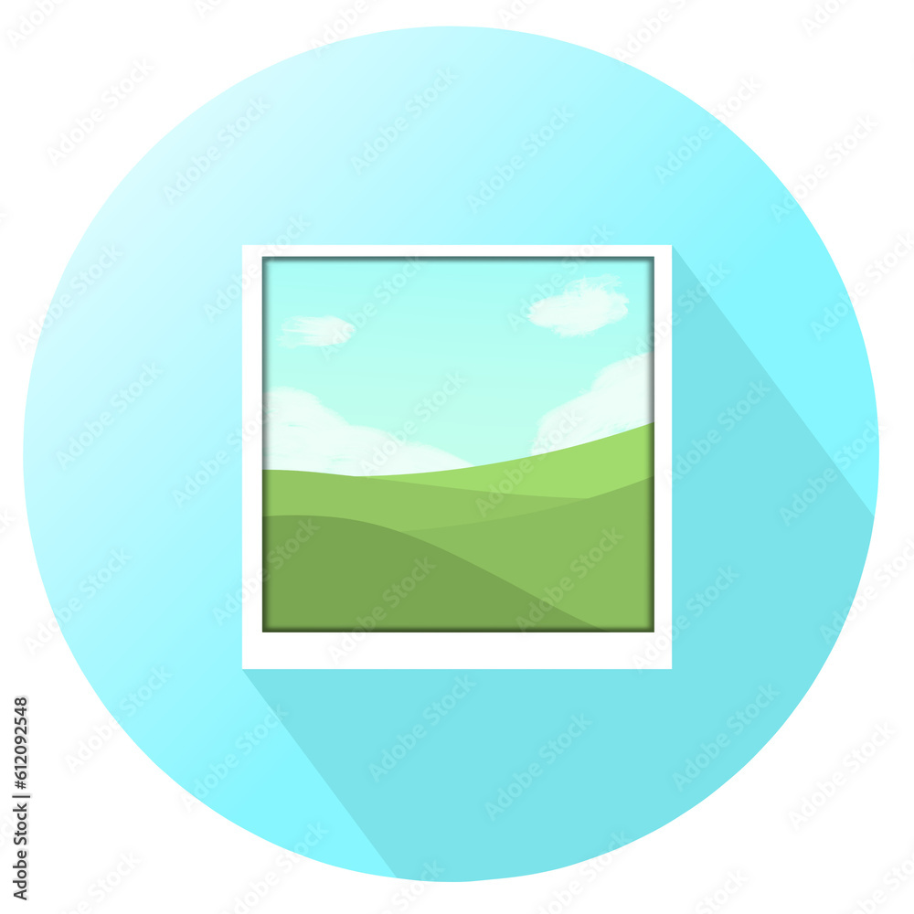 Fototapeta premium gallery icon design 