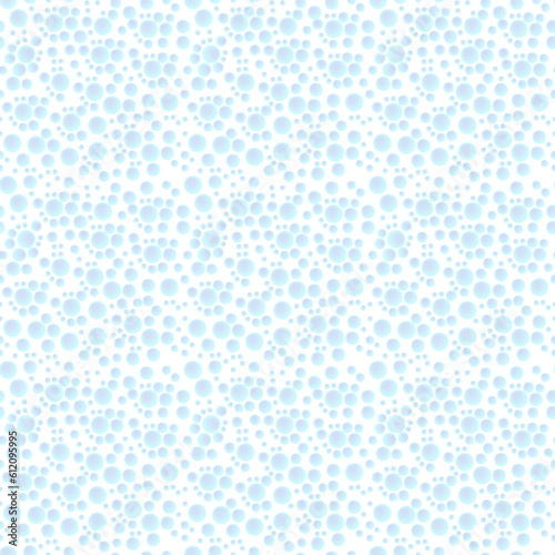 Air bubbles background pattern vector