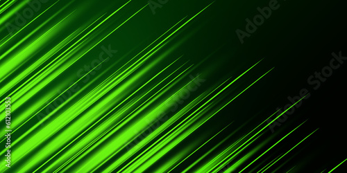 Abstract modern green lines background illustration