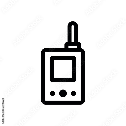 Baby monitor Icon - Thin line icon - Nursery - EDITABLE STROKE - EPS Vector
