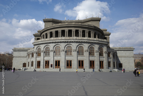 Armenia national opera and ballet theatre in Yerevan, Armenia