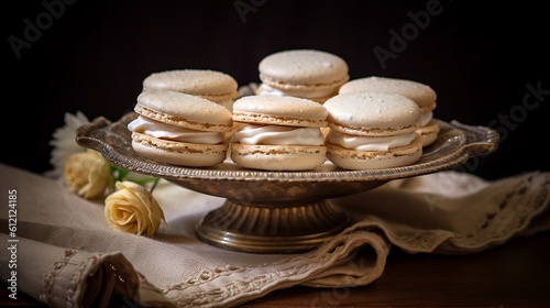 Classic Vanilla Macarons  Timeless Elegance