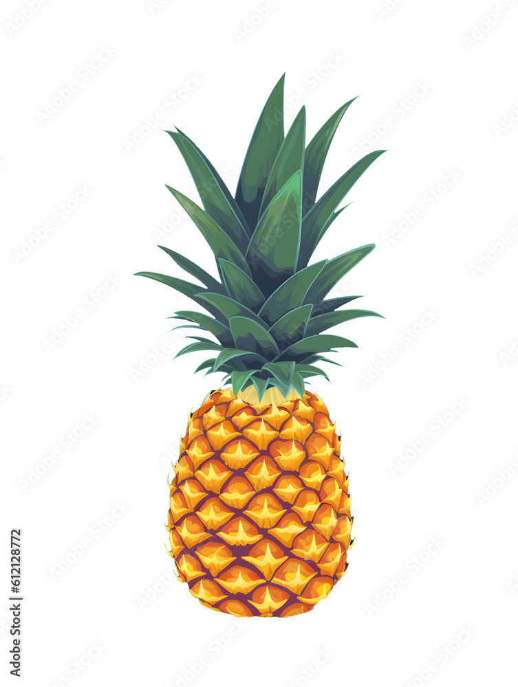 Pineapple Illustration Pineapple Illustration