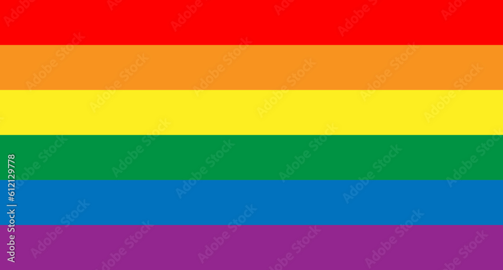 LGBTQIA+ FLAG VECTOR