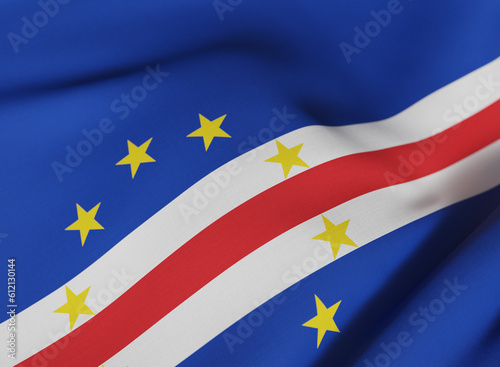 Flag of Cape Verde (Cabo Verde)