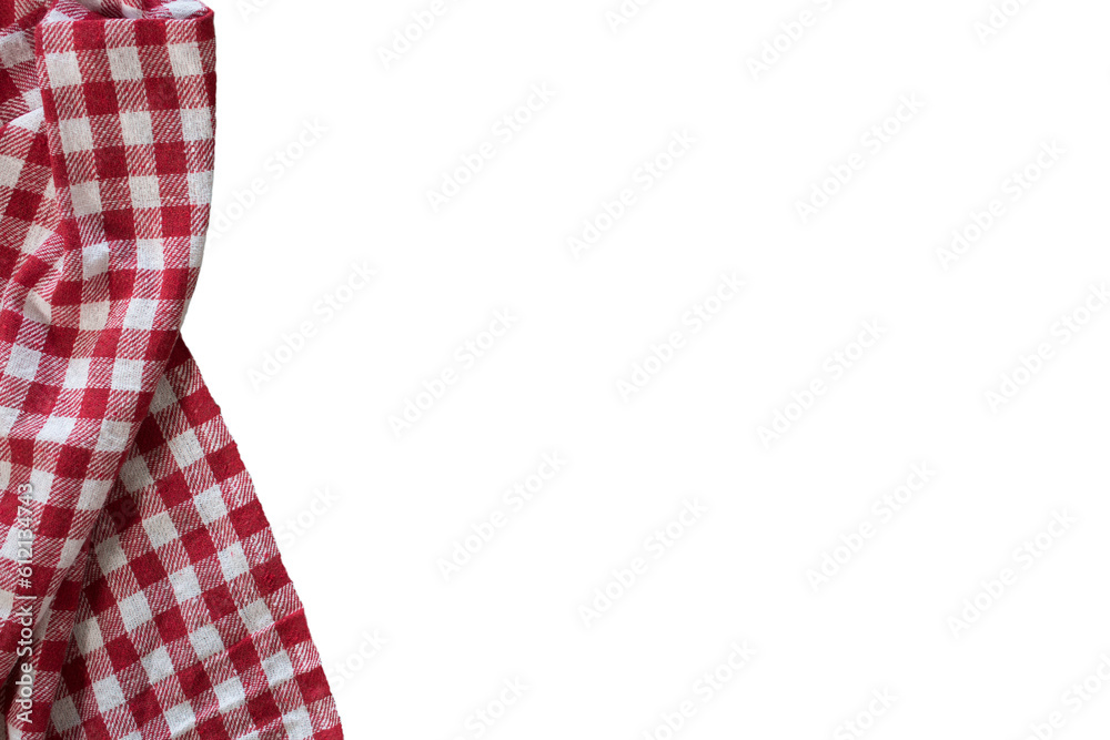 part of checkered napkin, untucked with transparencies, PNG forma part of checkered napkin, untucked with transparencies, PNG forma