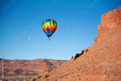 Hot Air Balloon in Kanab Utah © Lanita
