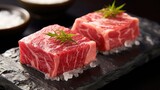Delicious Japanese Kobe beef