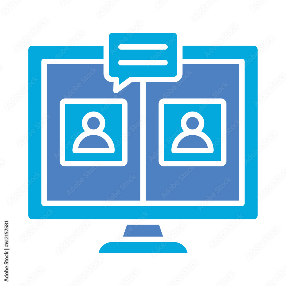 Video Conference Icon Video Conference Icon
