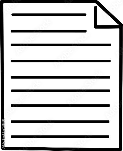 paper.black line