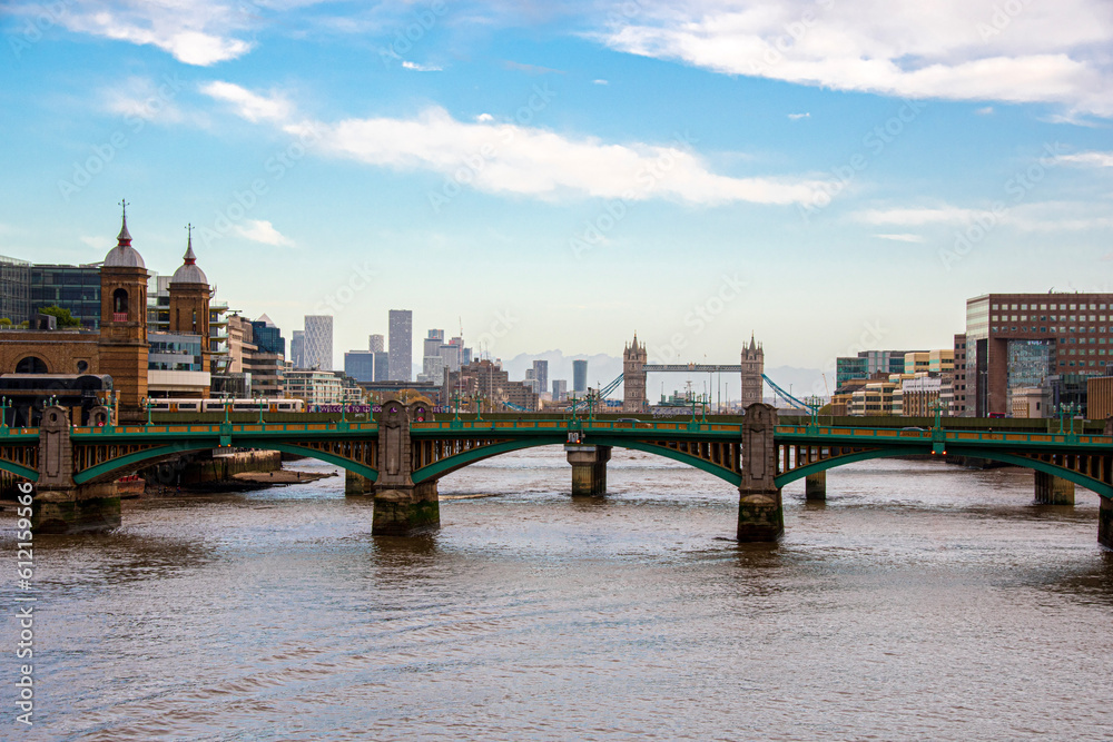 Fototapeta premium bridge over the river