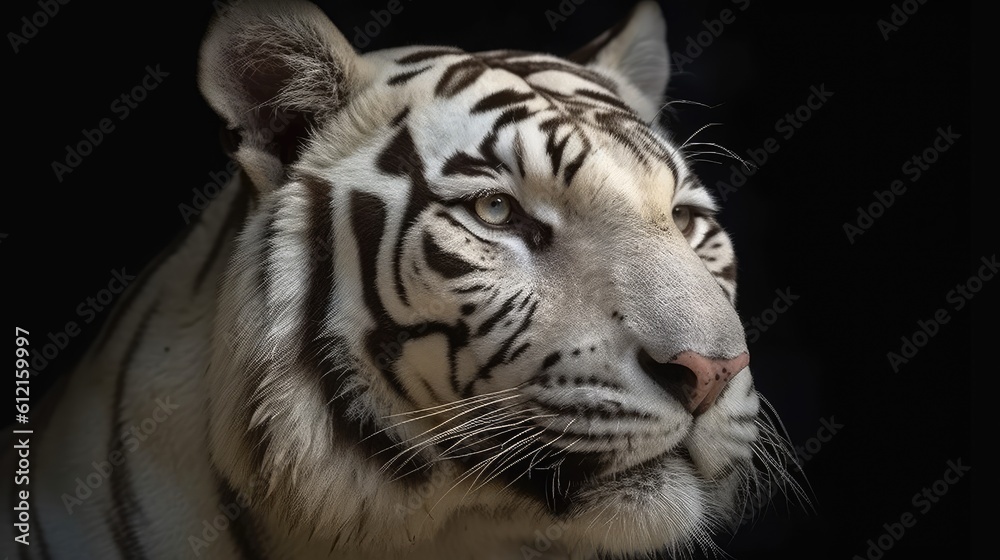 portrait of a bengal tiger