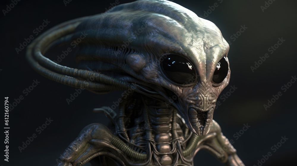 alien in space alien in space
