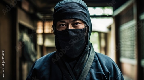 photo of a japanese ninja