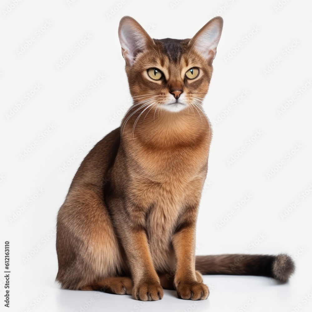 Abyssinian Cat cinematic background