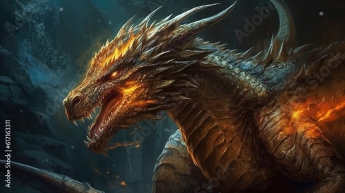 Amazing Dragonhead of dragon © Stream Skins