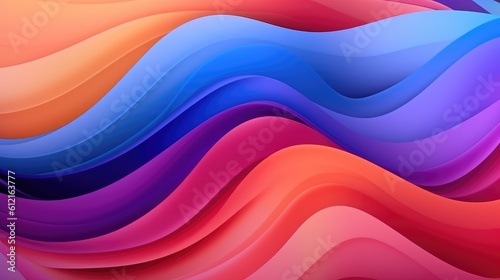 abstract colorful wave background wallpaper