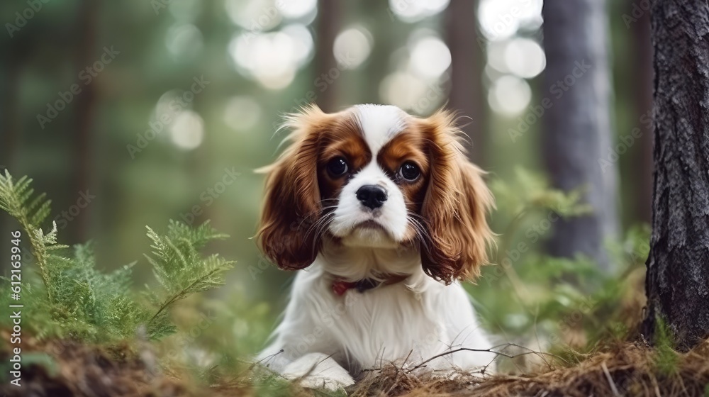 Cavalier King Charles Spaniel dog