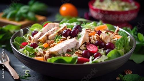 salad with tuna and vegetables