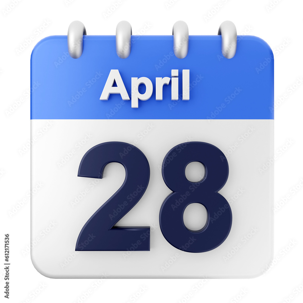 3d calendar icon illustration render 3d calendar icon illustration render