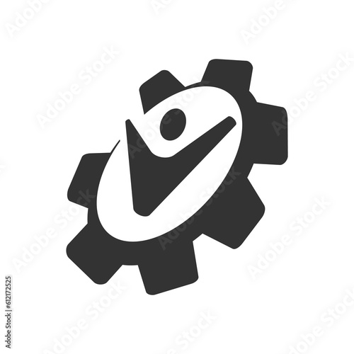 service logo template. Icon Illustration Brand Identity. Isolated and flat illustration. Vector graphic