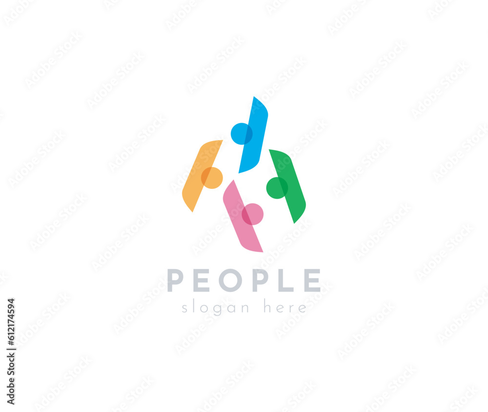Group of people logo