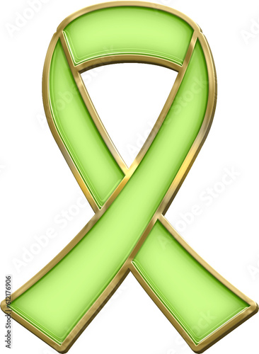 Non-Hodgkin lymphoma ribbon enamel pin photo