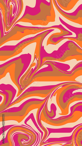 Bright Liquid Marble Pattern Element