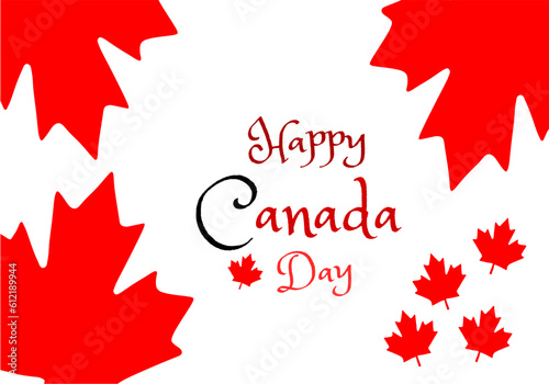 happy canada day. background canada day.