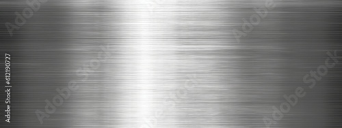 An aluminum shiny metal background texture. Created with Generative AI technology