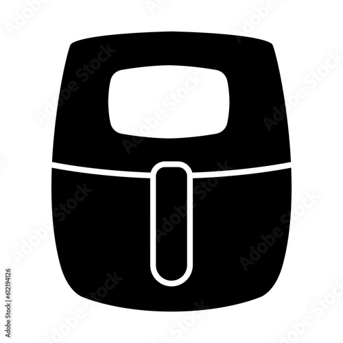 cooking air fryer appliance icon vector for graphic design, logo, website, social media, mobile app, UI illustration